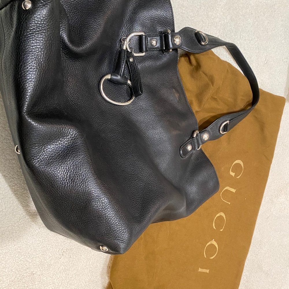 Authentic Pre Loved Leather Gucci Bag